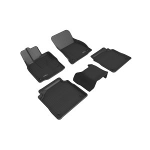Lexus Ls Series Floor Mats - 3D MAXpider - Kagu - Black - `18-`20 Lexus Ls Series Floor Mats - 3D MAXpider - Kagu - Black - `18-`20